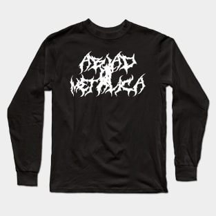 Abjad Of Metalica Long Sleeve T-Shirt